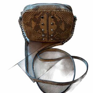 Michael Michael Kors snakeskin studded mini bag